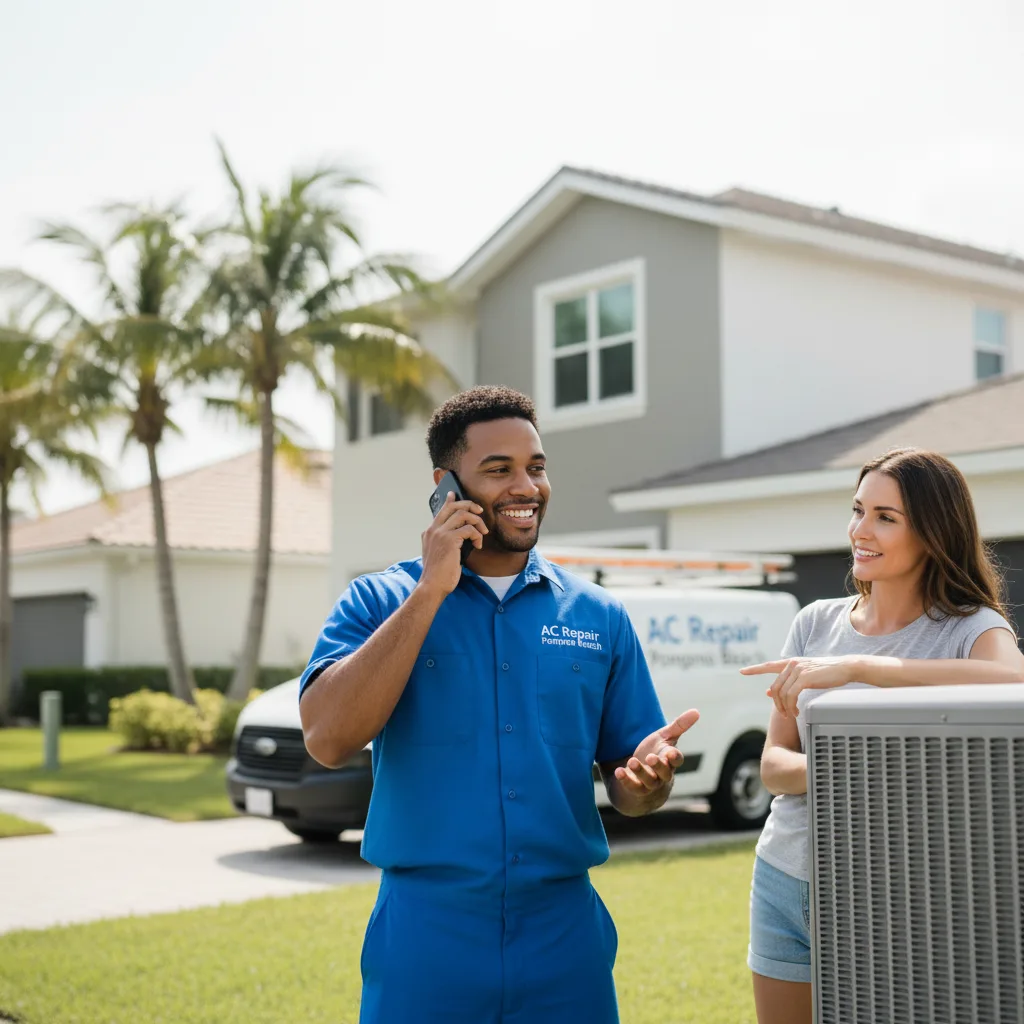 AC Repair Pompano Beach customer support in North Oaks